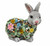 Meadow Mosaic Garden Rabbit Statue