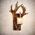 Rustic Elk Glow Wall Sconce