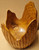 Teak Wood Natural Lip Bowl