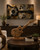 Teak Guitar on Stand