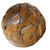 Teak Ball Sculpture