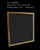 Aurora Luxe Gold Shadow Box Frame ? 36 x 36