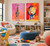 Set of 24x36 Colorful Animals