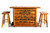 Mountains Are Calling Rustic Bar Set of 5