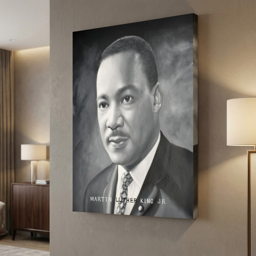 Martin Luther King Jr Portrait Giclee 36x48 - AFD Home