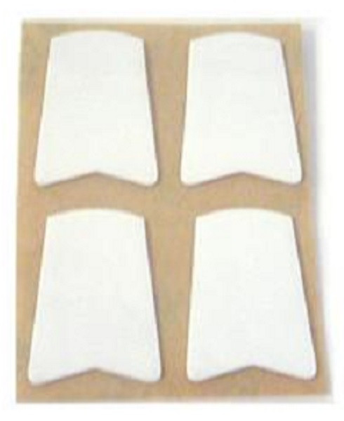 Claude Lakey Sax Soprano Mouthpiece Tooth Guard Replacement - Pack of 4