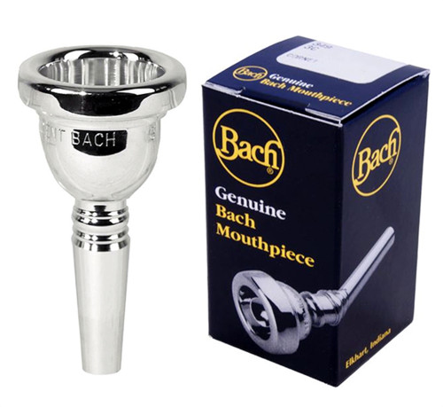 Bach 5GS Silver Plated Large Shank Trombone Mouthpiece 3415GS