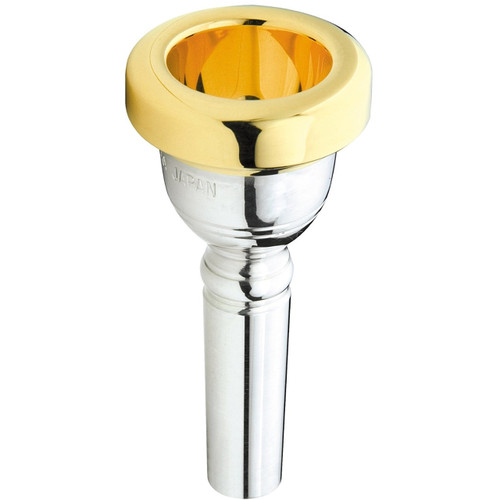 Yamaha SLL48-GPR Large Shank Trombone Mouthpiece Gold Plated Rim/Cup