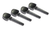 Standard 4/4 Violin Ebony Tuning Peg - Set of 4