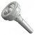 Denis Wick 1AL Silver-Plated Bass Trombone Mouthpiece