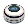 GT Performance GT3 Standard Ford Oval Colored Horn Button, Polished
