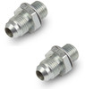 Earl's Straight Transmission Adapter -6 Male To 1/4-18 NPSM Male