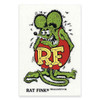 Mooneyes Large Rat Fink Standing Green Decal