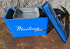 Vintage Mustang Beverage Cooler, Blue