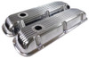 RPC Aluminum Finned SBF Valve Cover, Polished