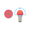 United Pacific High Power 1157 LED Bulb - Red