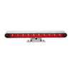 United Pacific  10 LED Split Function 3rd Brake Light w/ Chrome Swivel Pedestal Base - Red LED/Red Lens