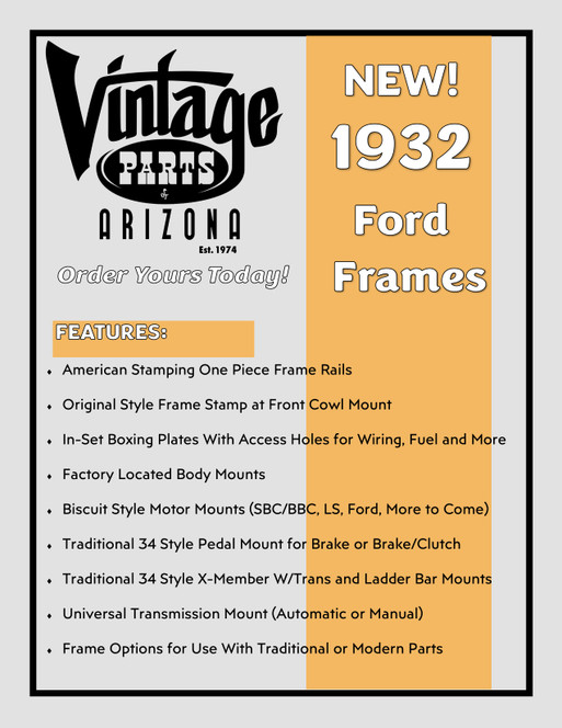 V.P.H. 32 Ford Frames