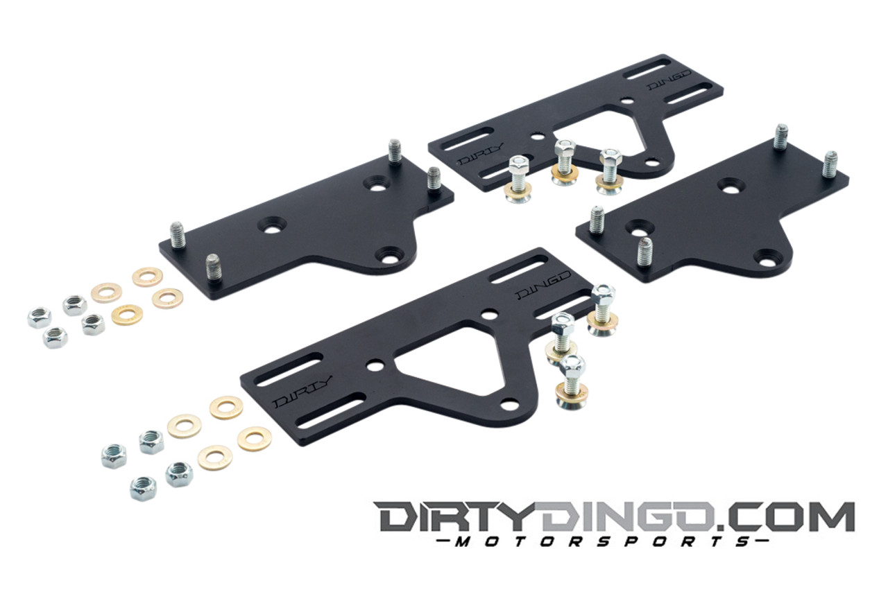 Dirty Dingo Mis-Fits GM 3 Bolt Adjustable Mounts, Black