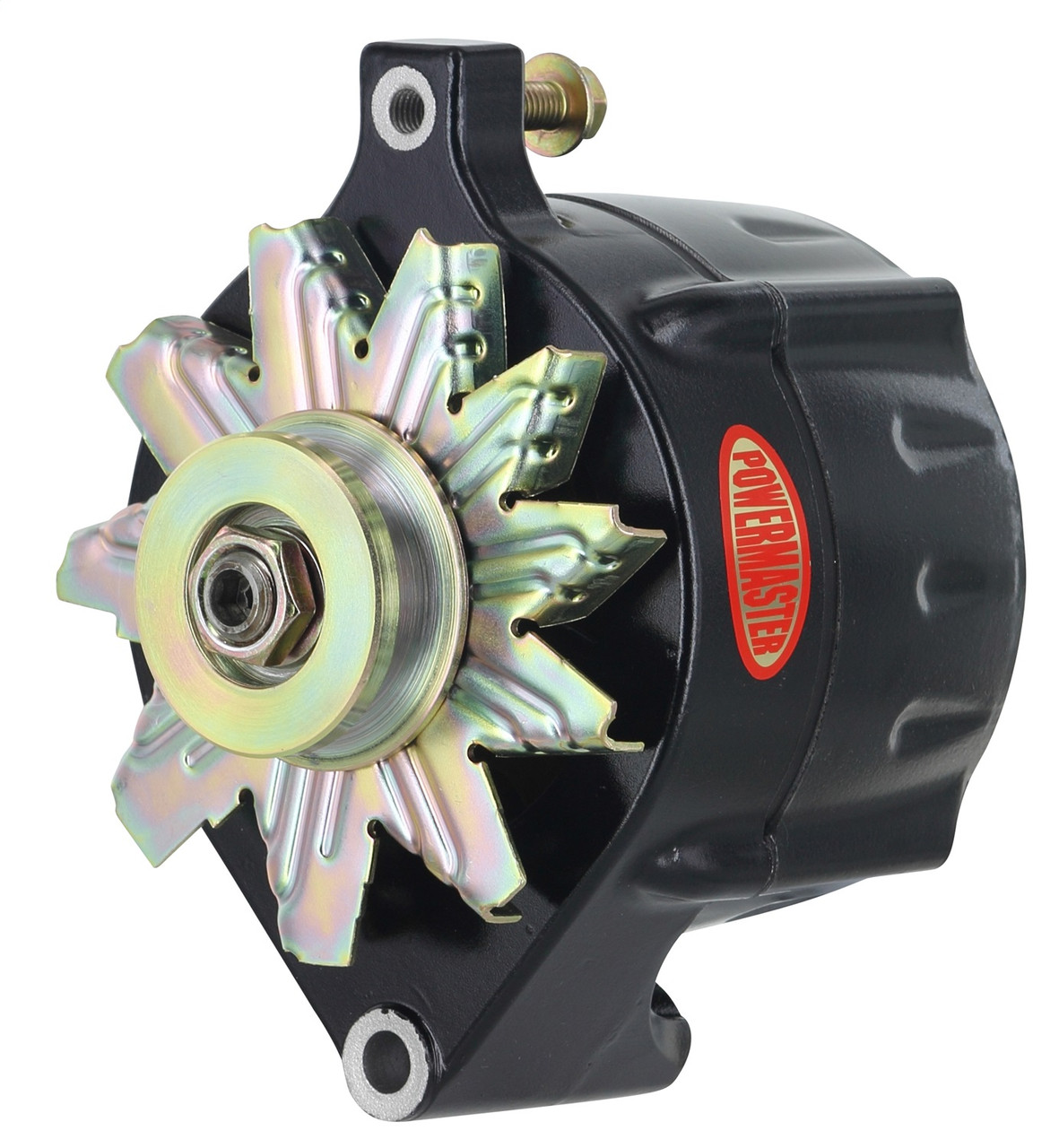 Powermaster Ford 1-Wire 100 Amp Upgrade Alternator, Black