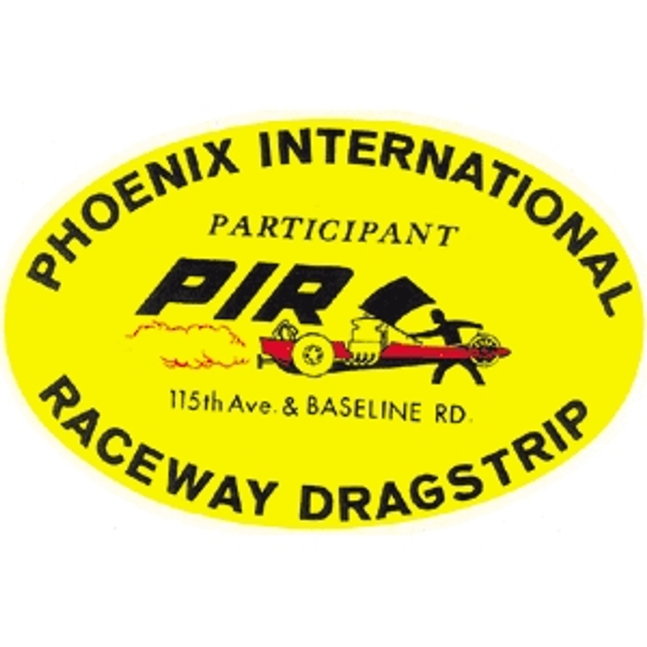Mooneyes Phoenix International Raceway Dragstrip Decal