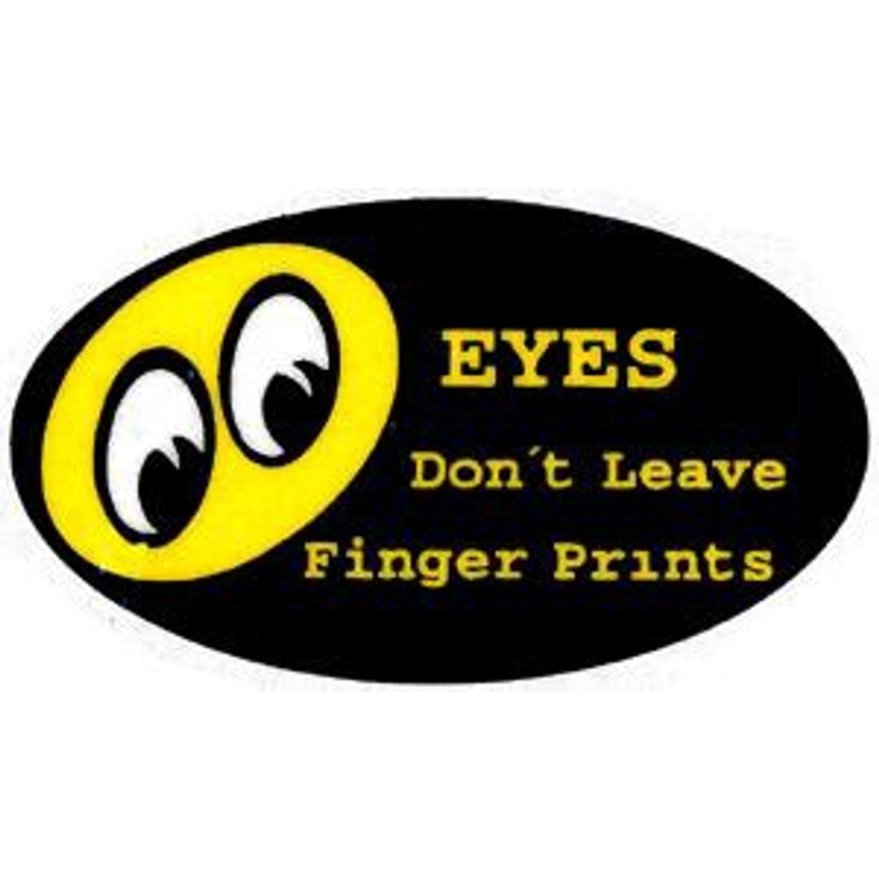 Mooneyes Eyes Don’t Leave Finger Prints Decal