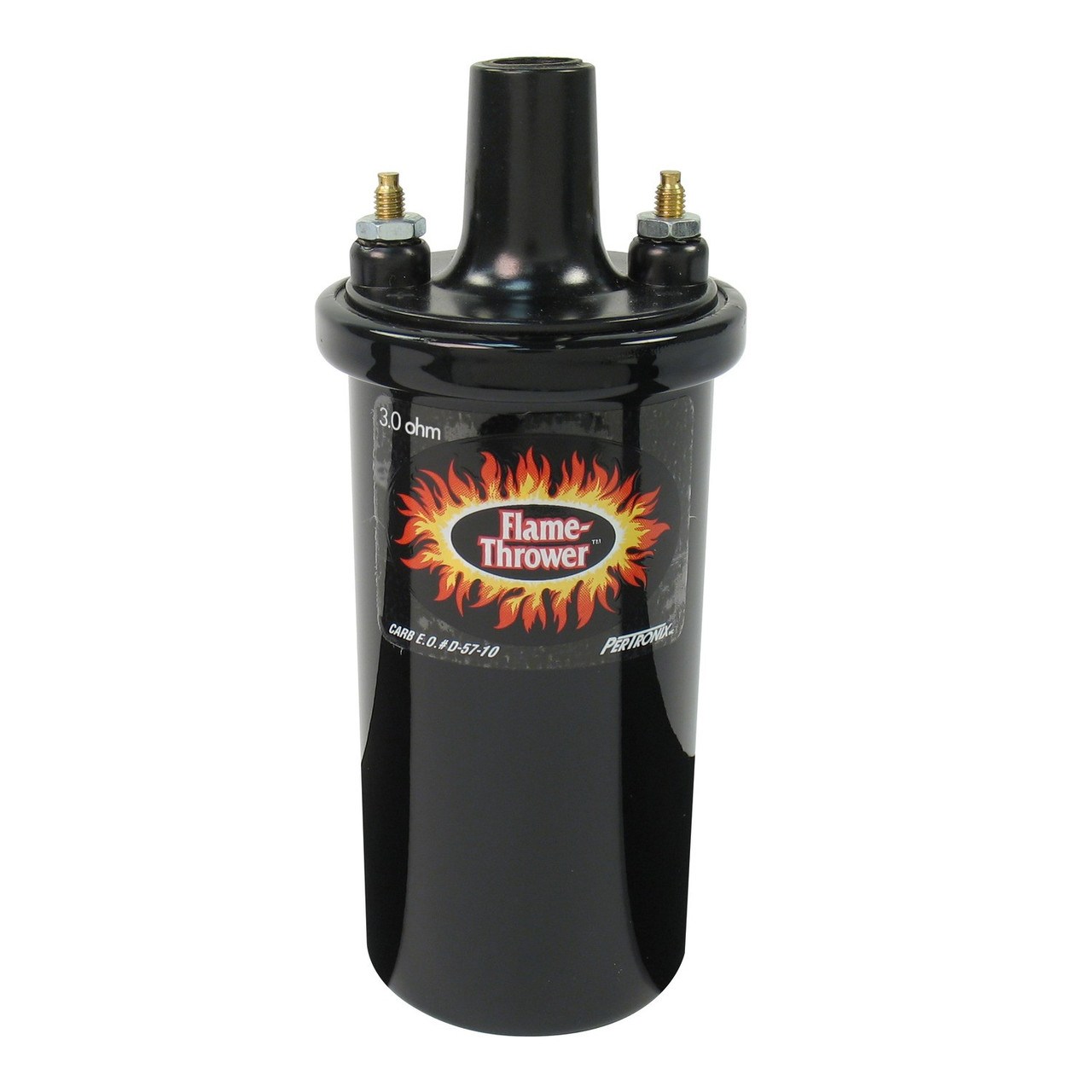 Pertronix Flame-Thrower Coil 40,000 Volt 3.0 ohm, Black