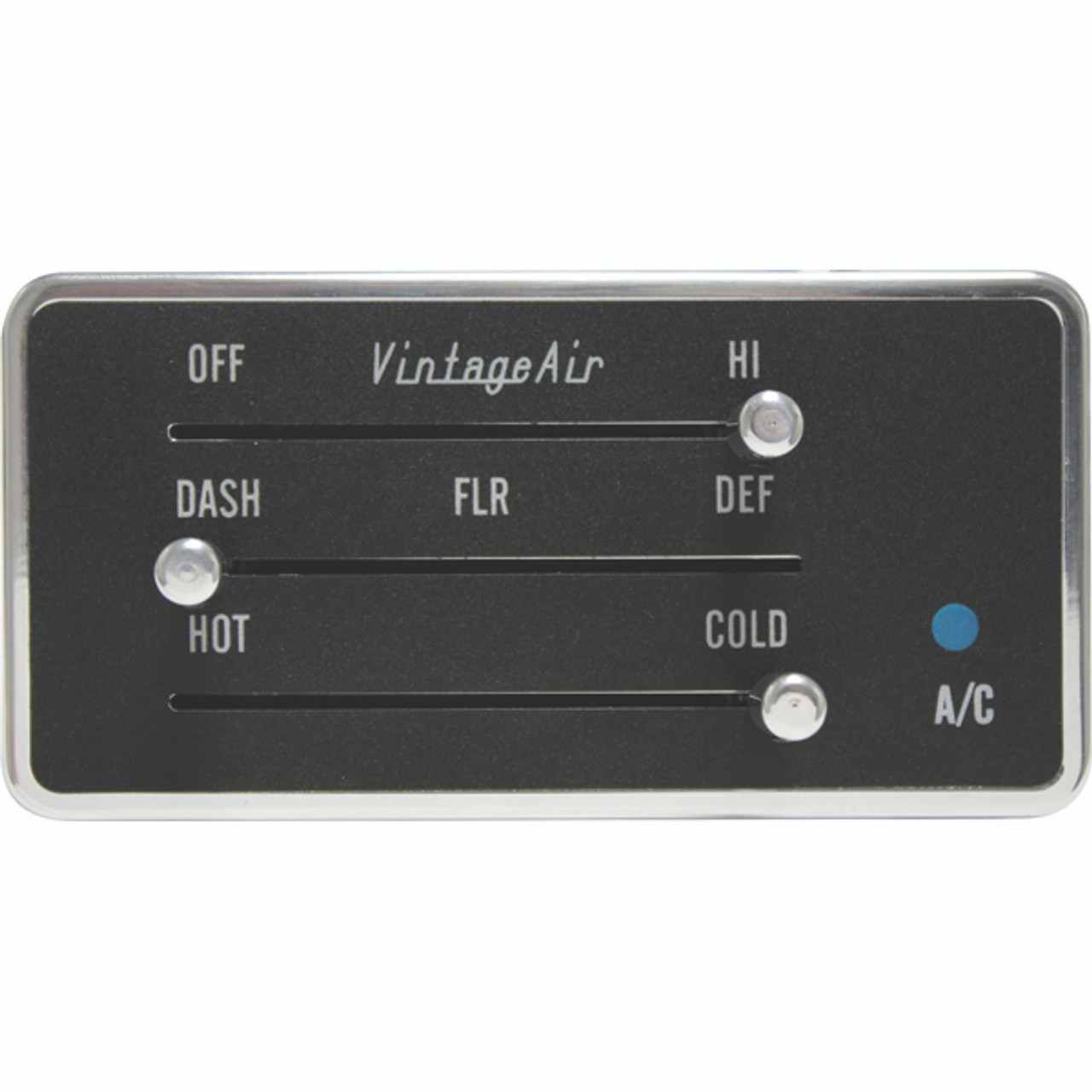 Vintage Air Upgrade 3-Lever Gen IV ProLine™ Rectangular Control Panel