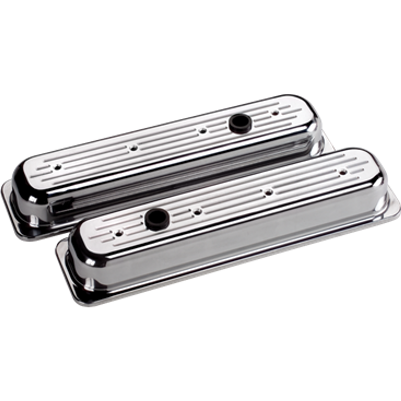 Billet Specialties Valve Covers - Center Bolt Chevrolet - Ball Milled - Short