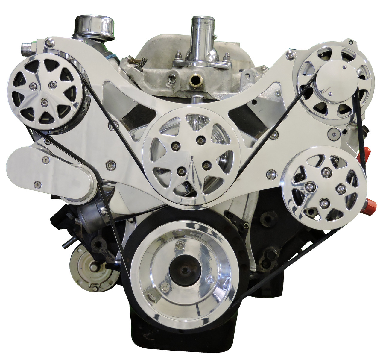 All American Billet Front Drive Systems (AAB-FDS) LS Engine