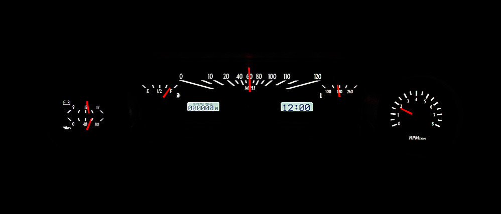 Dakota Digital 1963-1964 Ford Galaxie VHX Instrument System