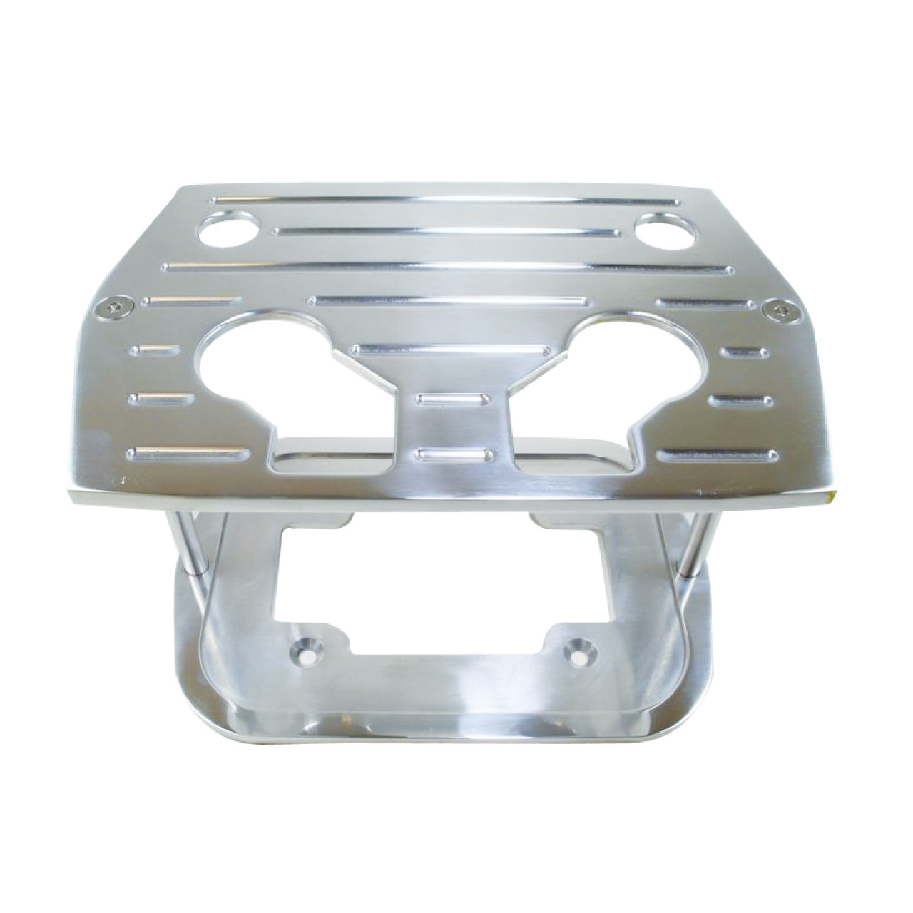 RPC Ball Milled Billet Battery Tray for Optima 34/78, Polished