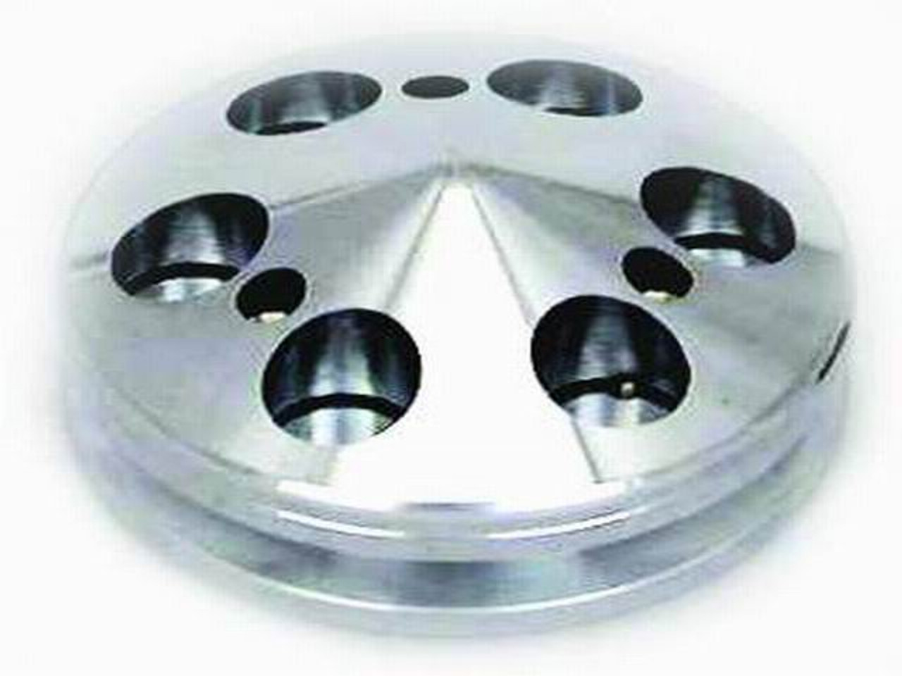 RPC GM Aluminum 1-Groove Alternator Pulley, Polished