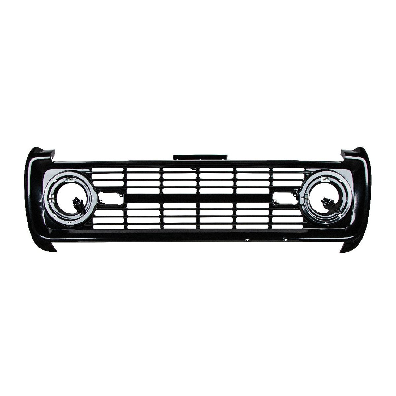 United Pacific Black Grille Without Lettering For 1966-68 Ford