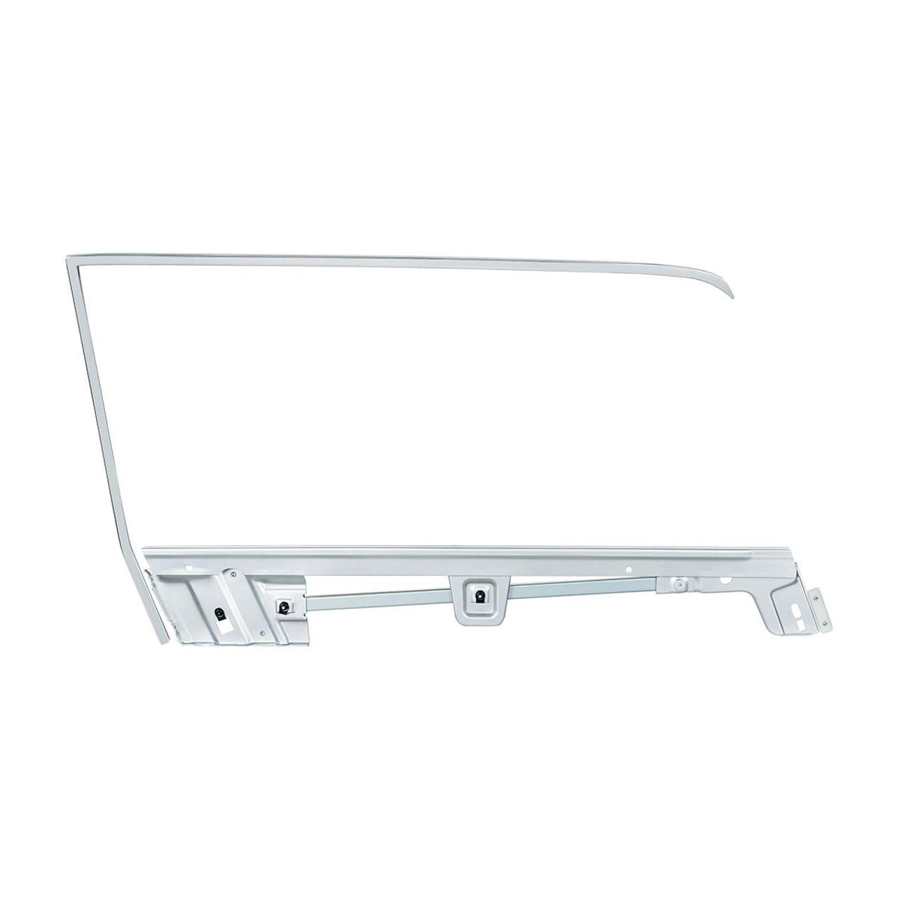United Pacific Door Glass Frame Kit For 1967-68 Ford Mustang Coupe - R/H
