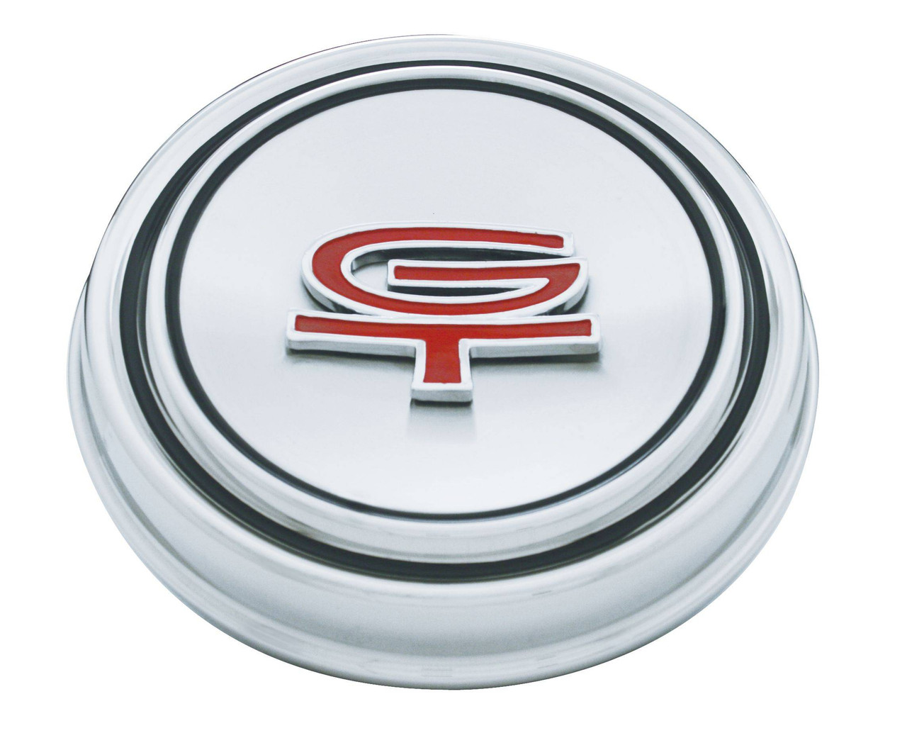 United Pacific Stainless Steel w/GT Emblem Hub Cap For 1968-69