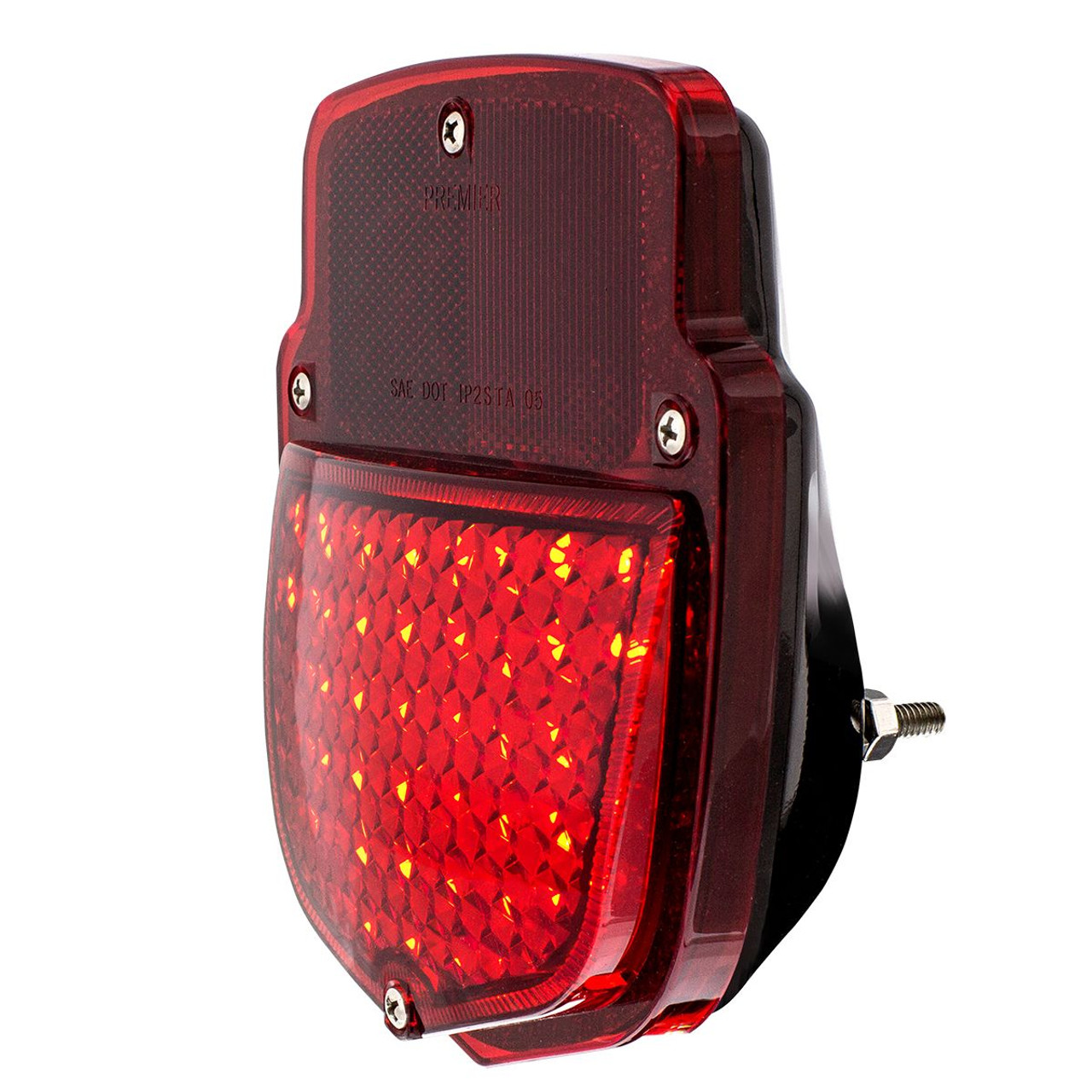 United Pacific 38 LED Sequential Tail Light w/Black Housing For 1953-56 Ford Truck - R/H