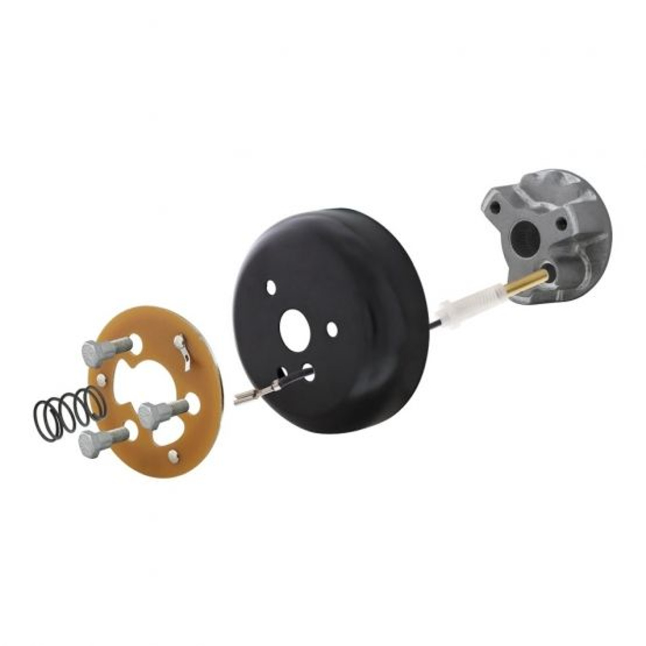 United Pacific  Early GM Steering Wheel Hub Adapter Kit For 3-Bolt Mount Steering Wheels