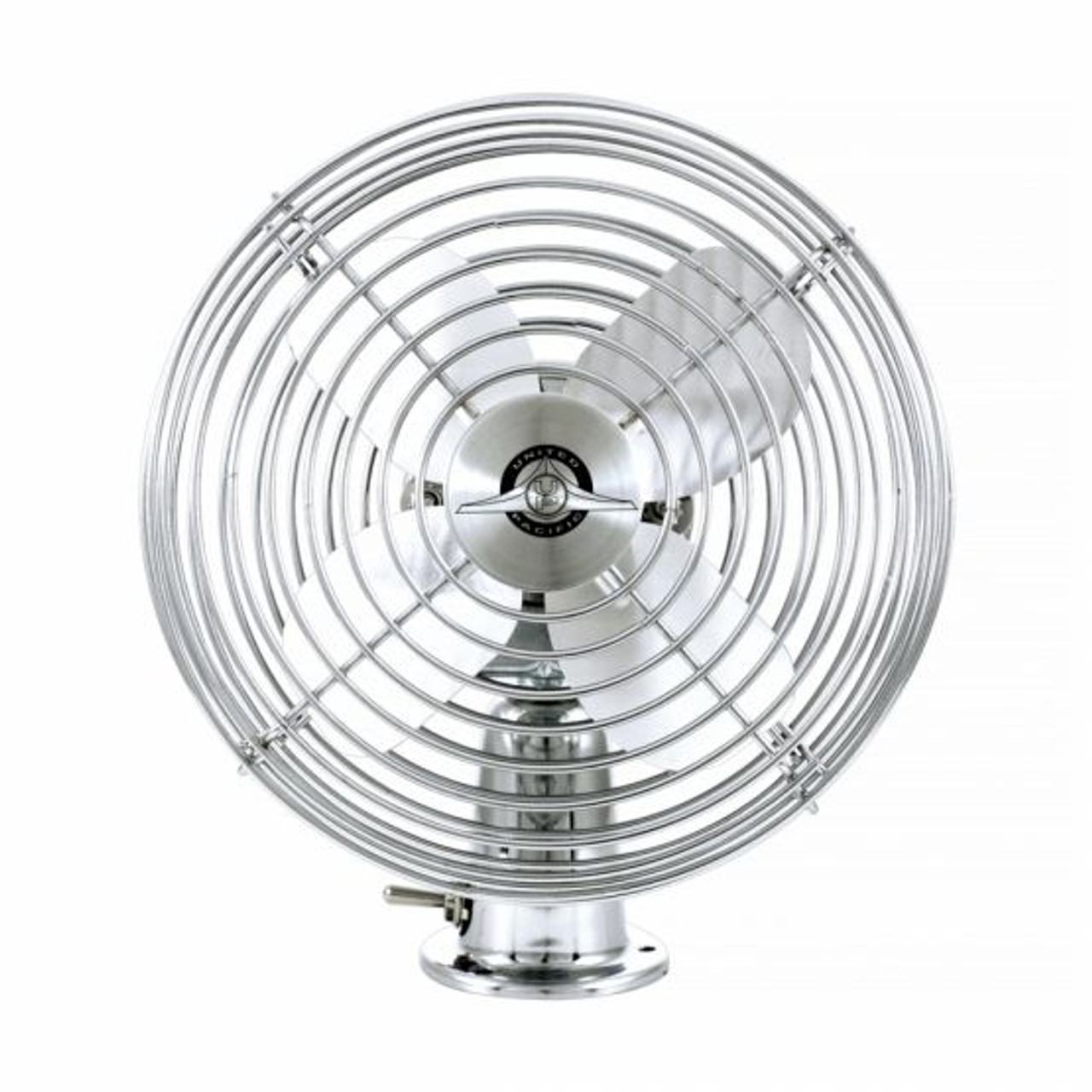 United Pacific  Chrome 6" Heavy Duty Fan - 12V