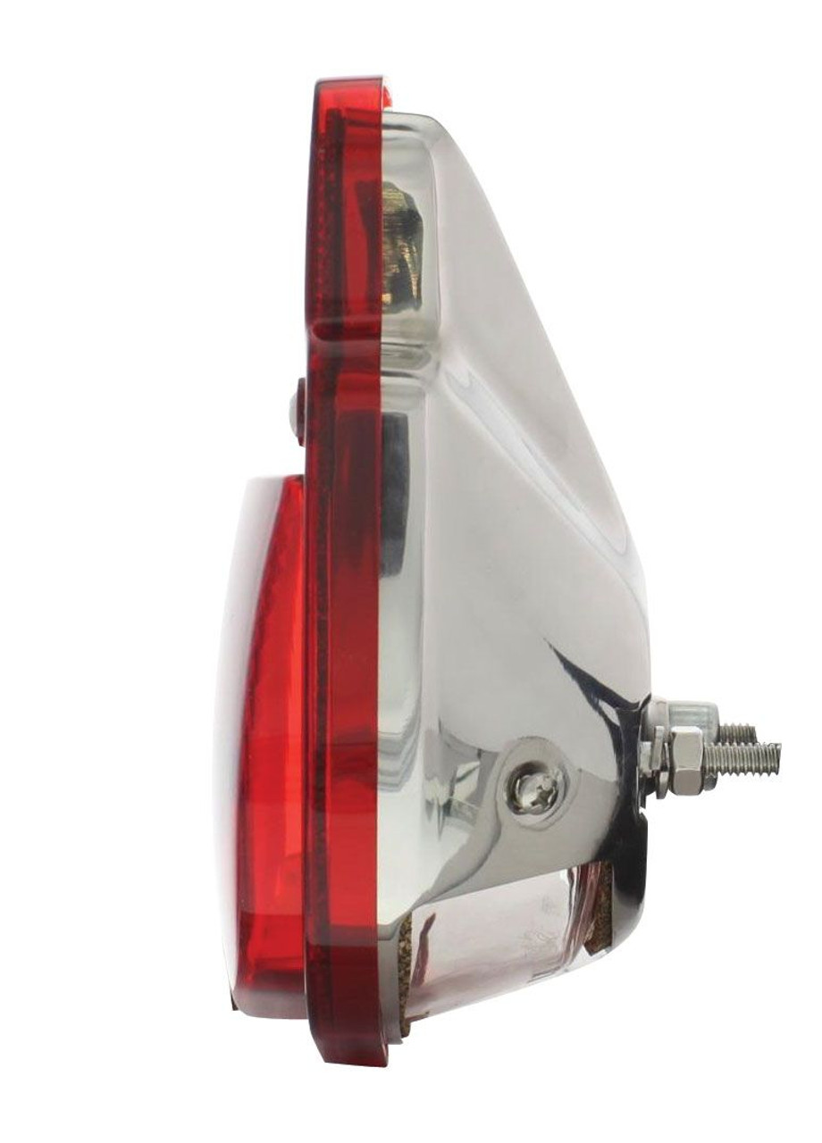 United Pacific  Tail Light Assembly w/Stainless Steel Housing For 1953-56 Ford Truck - L/H