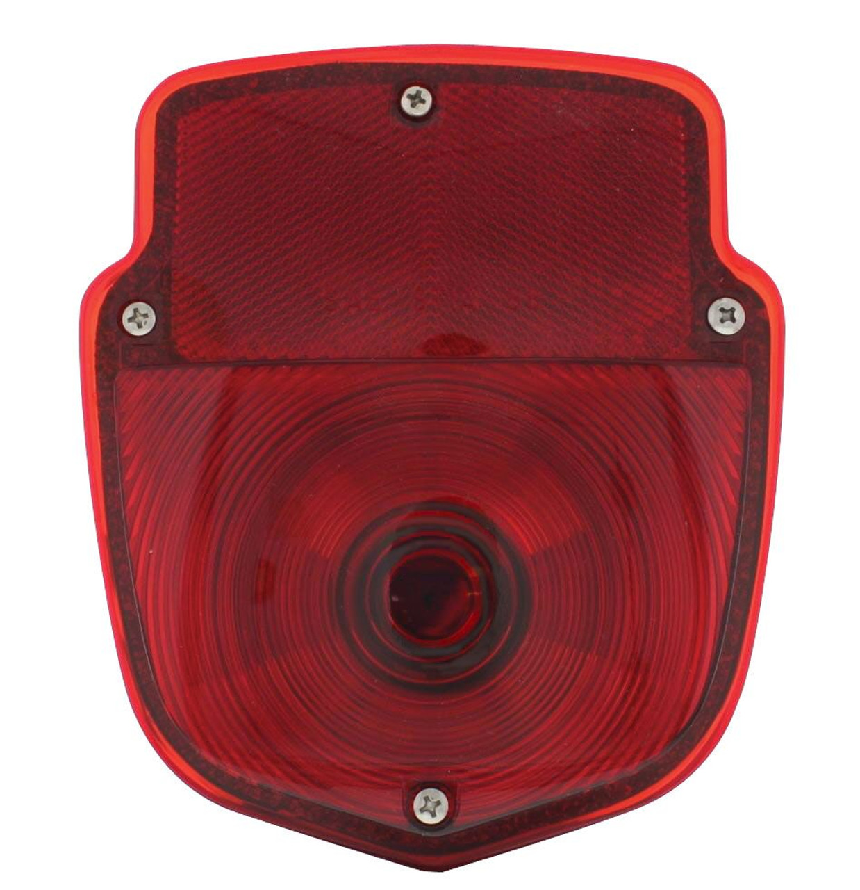 United Pacific  Tail Light Assembly w/Stainless Steel Housing For 1953-56 Ford Truck - R/H