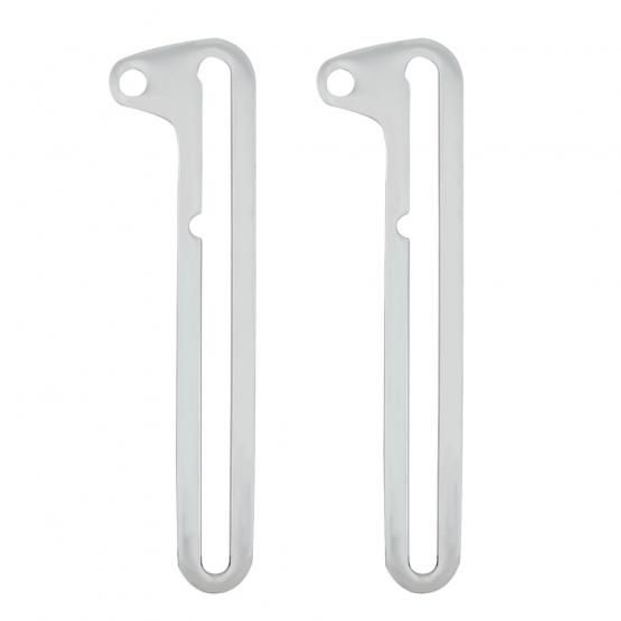 United Pacific  Chrome Windshield Swing Arms For 1928-31 Ford Model A (Pair)