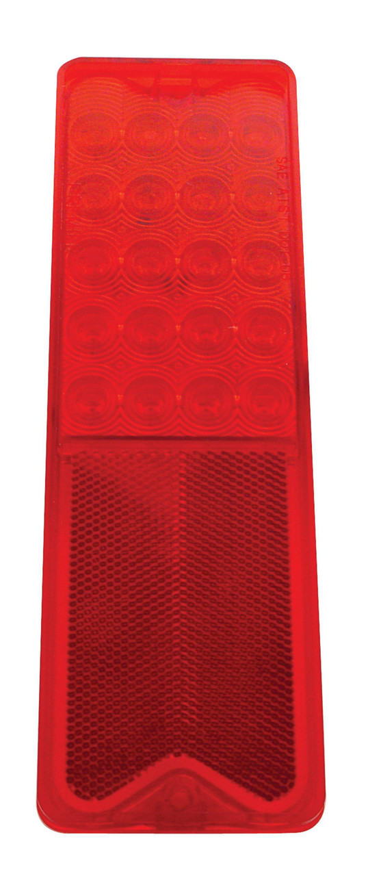 United Pacific  20 LED Tail Light, Red Lens And Red LED For 1967-72 Chevy Truck Fleetside