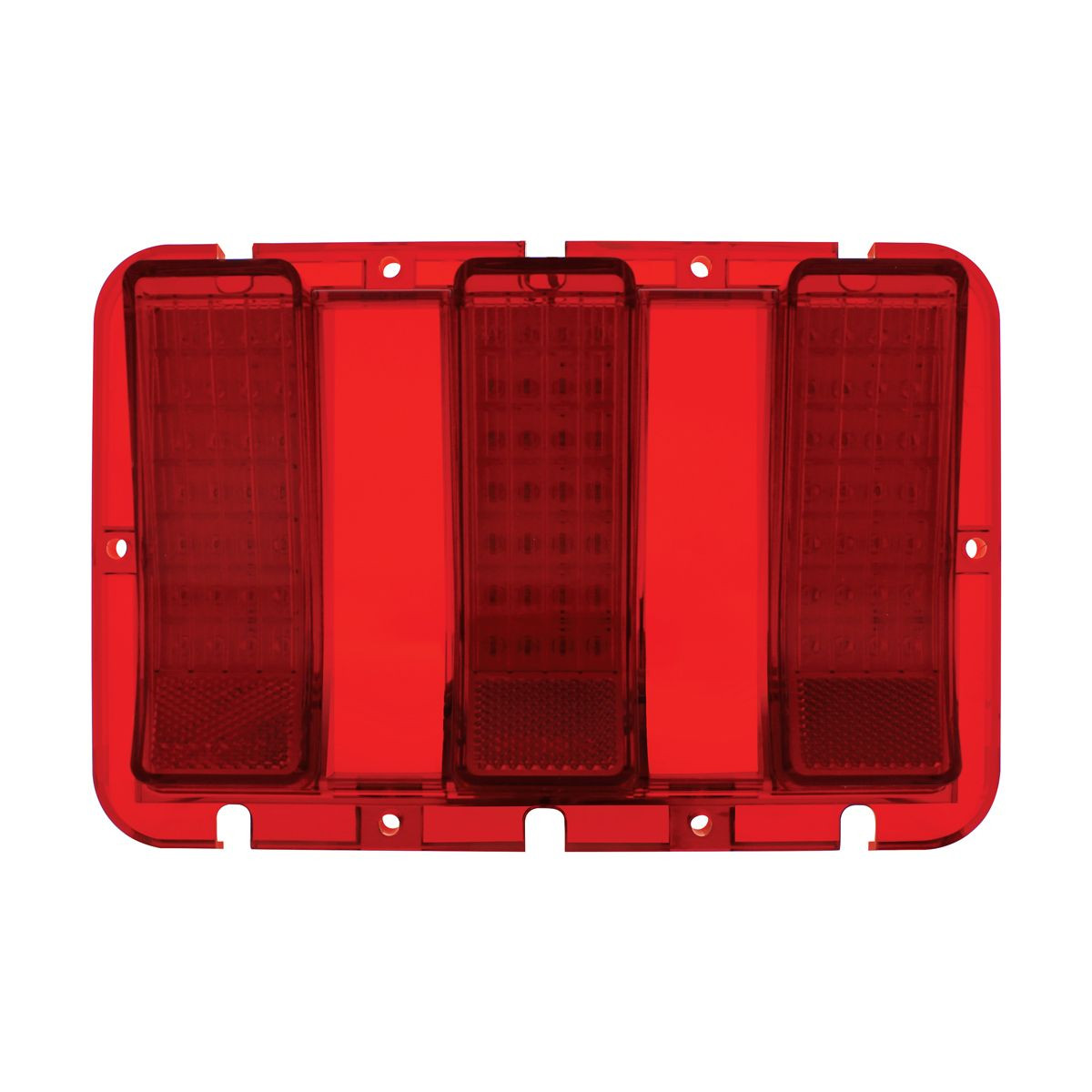 United Pacific 84 LED Tail Light Lens For 1967-68 Ford Mustang