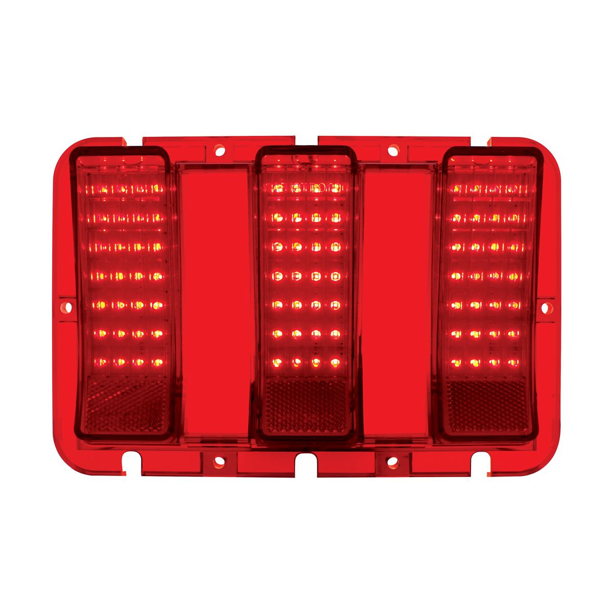United Pacific 84 LED Tail Light Lens For 1967-68 Ford Mustang