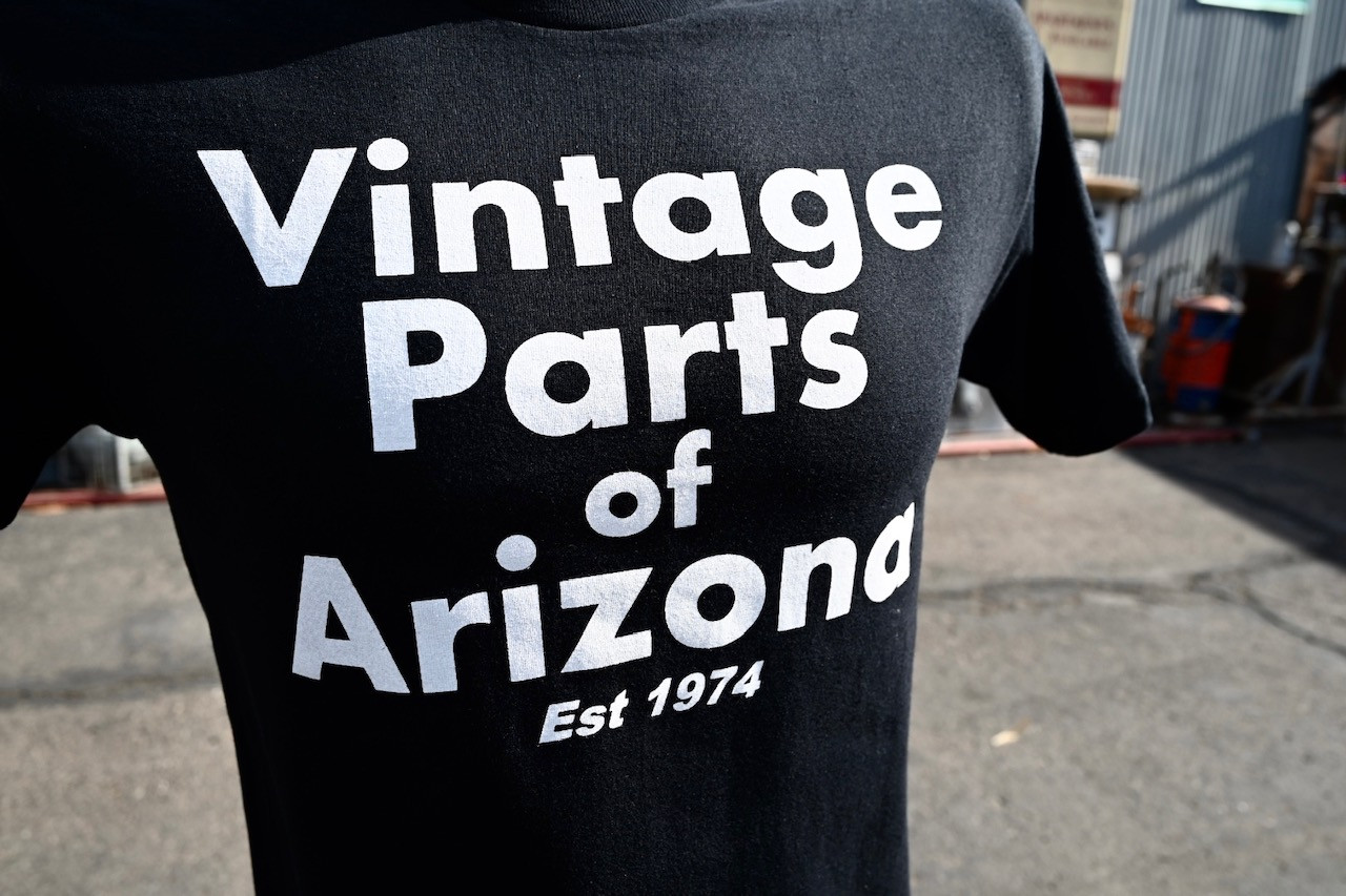 CLOSEOUT SALE-Vintage Parts of Arizona Classic Tee Black