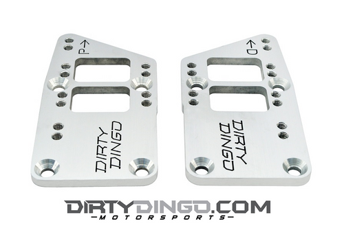 Dirty Dingo Double-D LS Adapter Plates, Steel
