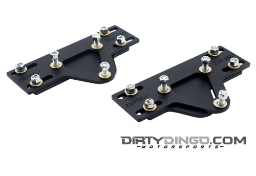 Dirty Dingo Mis-Fits GM 3 Bolt Adjustable Mounts, Black