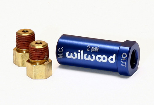 Wilwood 2LB (Disc Brake) Residual Pressure Valve