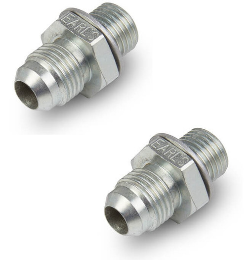 Earl's Straight Transmission Adapter -6 Male To 1/4-18 NPSM Male